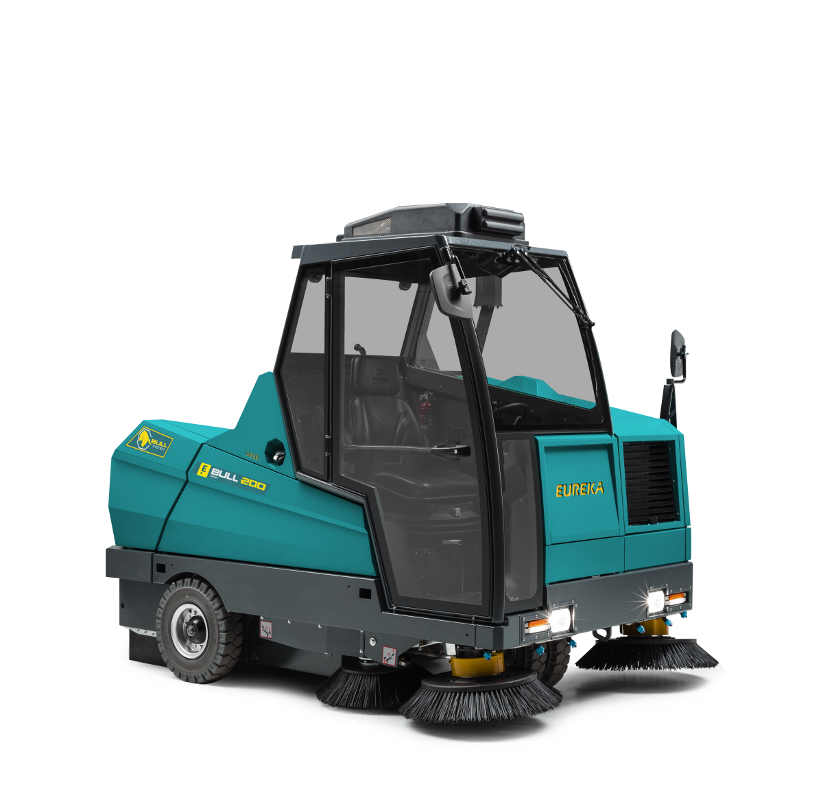 BULL 200 – BALAYEUSE AUTOPORTEE INDUSTRIELLE Balayeuses