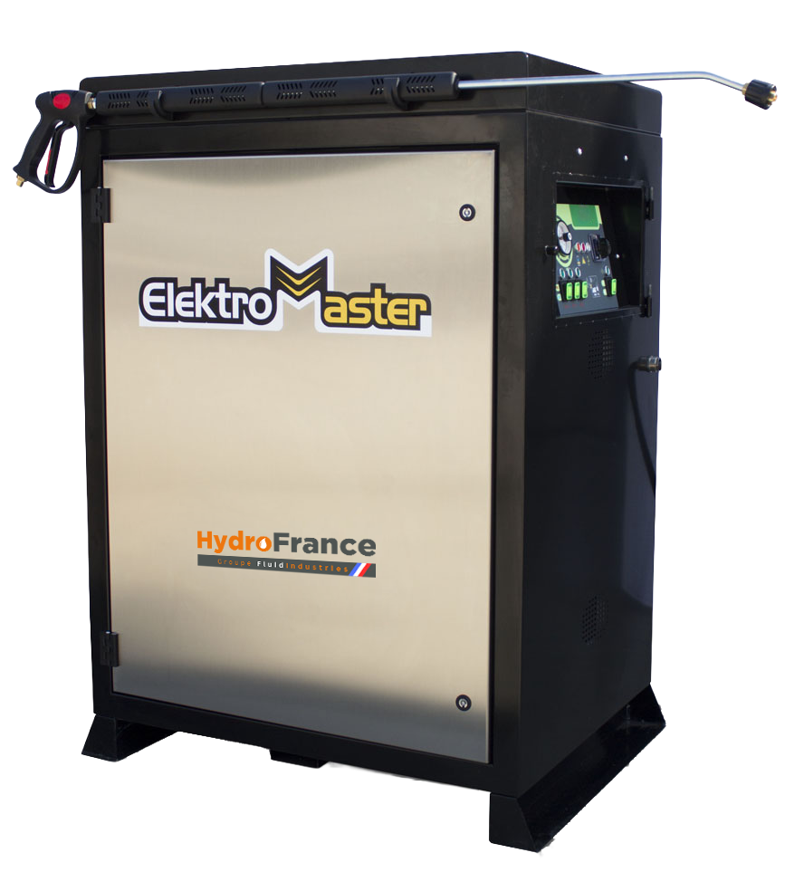 ELEKTROMASTER - Nettoyeur haute pression POSTE FIXE eau CHAUDE Nettoyeur Haute Pression Eau Chaude MAER