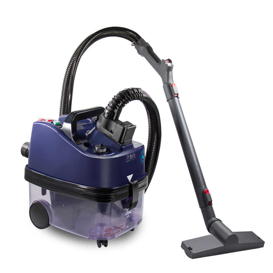 FORZA AUTO | Nettoyeur vapeur professionnel avec aspiration – Compact, puissant et sans interruption nettoyeur vapeur avec aspiration