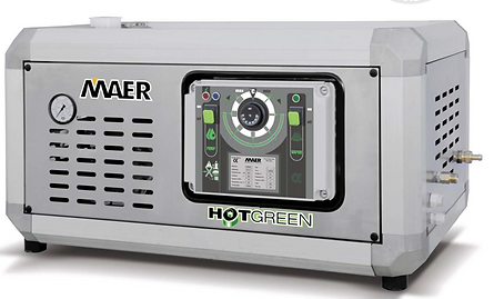 Nettoyeur haute pression eau chaude - HOT GREEN Nettoyeur Haute Pression Eau Chaude MAER
