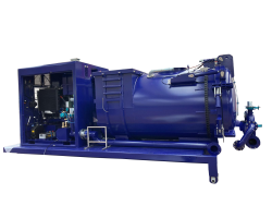 S24 | Aspirateur industriel sur-mesure AMPLIROLL – 5 m³ – 3 400 m³/h – 100 kW Haute pression