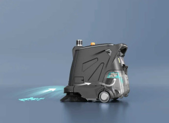 S5 | Balayeuse robotisée autonome à batterie – L'intelligence artificielle au service du nettoyage industriel Balayeuse robot