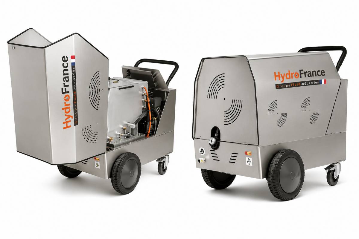 ISKRA 140/11-18 | Nettoyeur haute pression autonome eau chaude 100 % électrique – 140 bars Hydro France