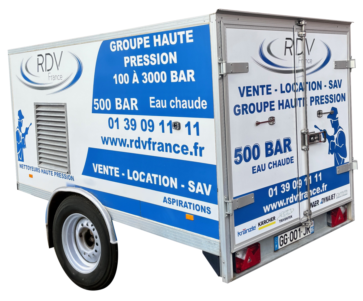 TD302 VAP | Nettoyeur très haute pression autonome diesel eau chaude & vapeur – 300 bars pour un nettoyage haute performance Nettoyeur Très Haute Pression