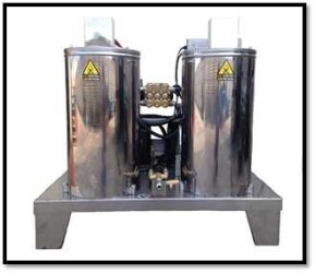 TWIN 180/41 | Nettoyeur haute pression eau chaude industriel – 180 bars et 41 L/min Nettoyeur Haute Pression Eau Chaude